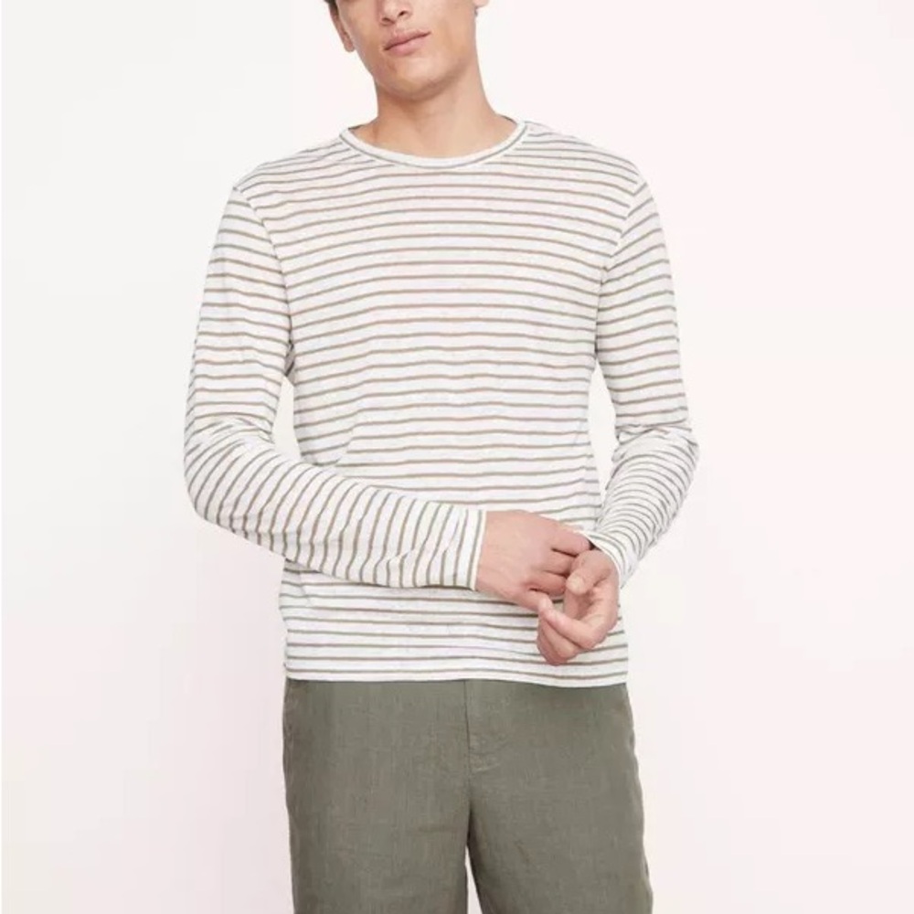 VINCE Striped Men's Shirt